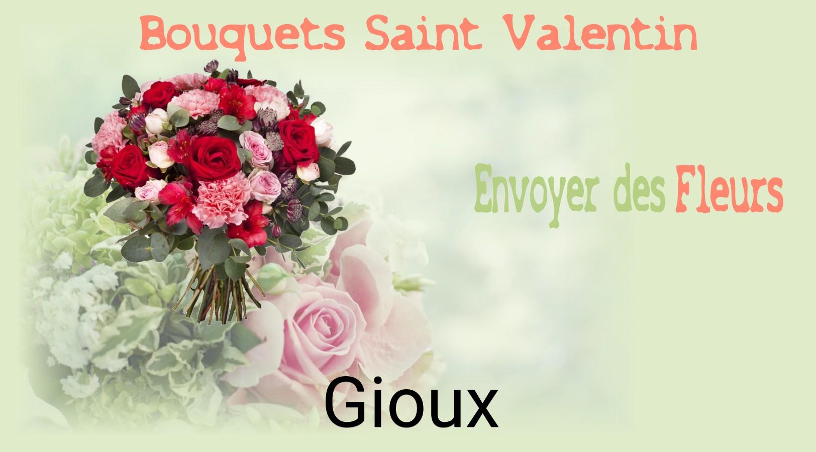Roses de Saint-Valentin livrées à Gioux